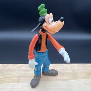VTG Walt Disney Production Goofy Posable 6" Figure Hong Kong Plastic Toy
